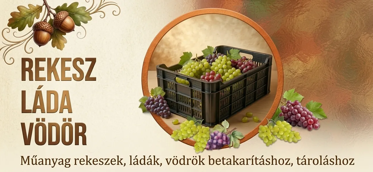 Rekeszek, ládák