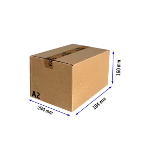 A2 doboz 294x194x160mm TF méretű kartondoboz