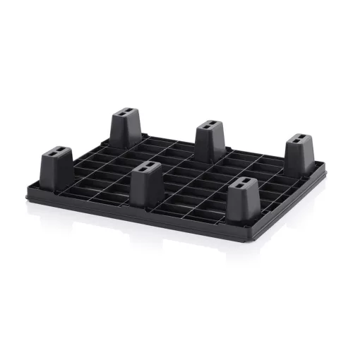 Műanyag feles raklap AP6080 60x80 rácsos