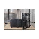 Műanyag raklap ST800 80x120 rácsos 9 lábas