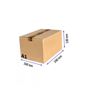 A1 doboz 240x160x130mm TF kartondoboz