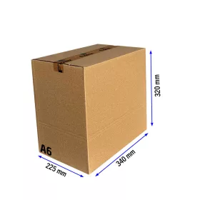 A6 doboz 340x225x320mm TF kartondoboz