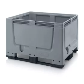 Műanyag konténer 120x100x79 3 csúszótalpas BBG 1210K