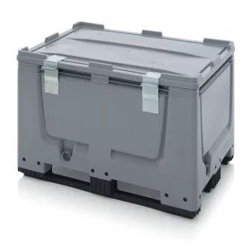 Műanyag konténer + tető 3 talpas 80x120x79 BBG 1208K SA