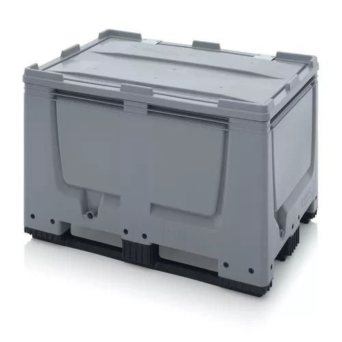 Műanyag konténer + tető 3 talpas 80x120x79 BBG 1208K SA