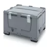 Műanyag konténer + tető 100x120x79 BBG 1210 SA