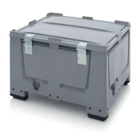 Műanyag konténer + tető 100x120x79 BBG 1210 SA