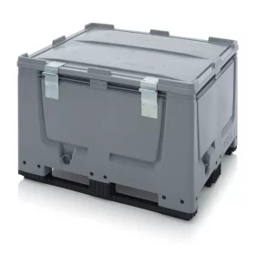 Műanyag 3 talpas konténer + tető 100x120x790 BBG 1210K SA