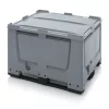 Műanyag 3 talpas konténer + tető 100x120x790 BBG 1210K SA