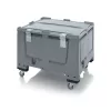 Műanyag görgős konténer + tető 100x120x790 BBG 1210K SA