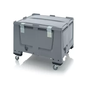 Műanyag görgős konténer + tető 100x120x790 BBG 1210K SA