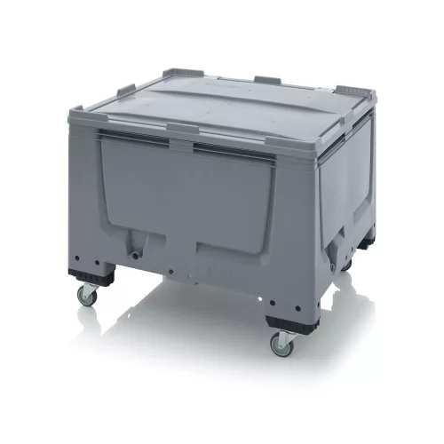 Műanyag görgős konténer + tető 100x120x790 BBG 1210K SA