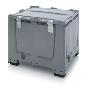 Műanyag konténer +tető 100x120x100 MBG 1210 SA