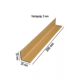 Élvédő papír 35x35x3x300mm