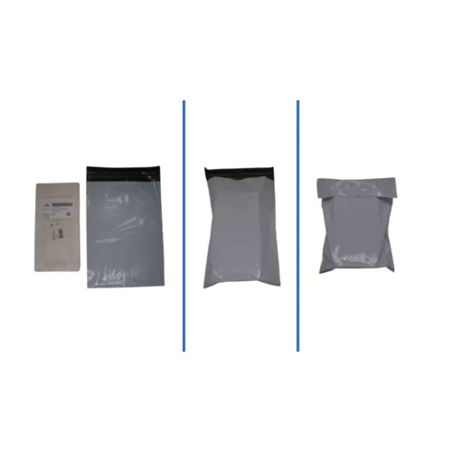 Futártasak szürke színű, leragasztható 305x450 mm -