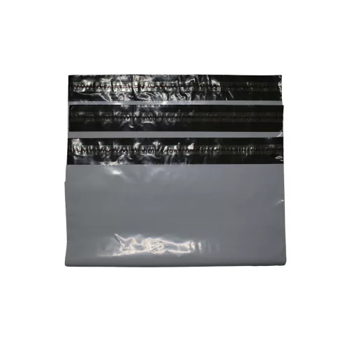 Futártasak szürke színű, leragasztható 450x550 mm -