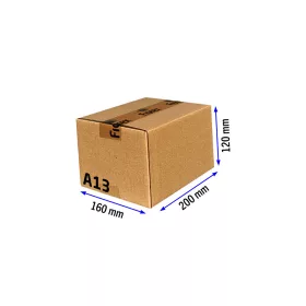A13 doboz 200x160x120mm TF kartondoboz