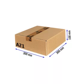 A21 doboz 300x300x100mm TF kartondoboz