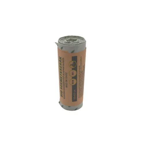 Lebomló Szemeteszsák, PLA 500x600x0,02 mm 10 db/tekercs, 30 liter