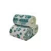 Lebomló "KUTYAKAKIS" rollos zöld tasak, PLA 110+(2x40)x300x0,018 mm