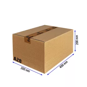 A28 Kartondoboz 400x300x200 TF kartondoboz