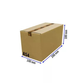 A54 Kartondoboz 200x100x100 mm TF kartondoboz