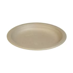 Cukornád tányér, kerek 18cm natúr