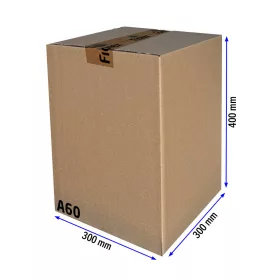 A60 Kartondoboz 300x300x400 mm TF kartondoboz