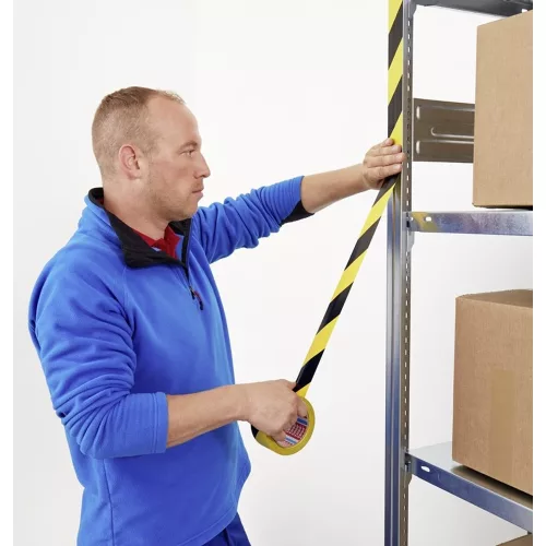 Padlójelölő kétszínű Tesa 60760 33/50, fekete-sárga