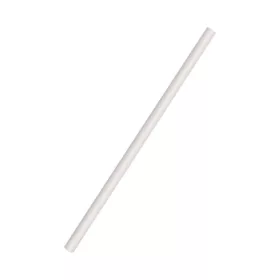 Papír szívószál 8 x 205 mm, fehér