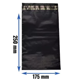 Futártasak ÖKO, leragasztható 175x250+50 mm