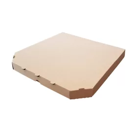 Pizza doboz 320x320x30mm, síkkimetszett hullámkarton