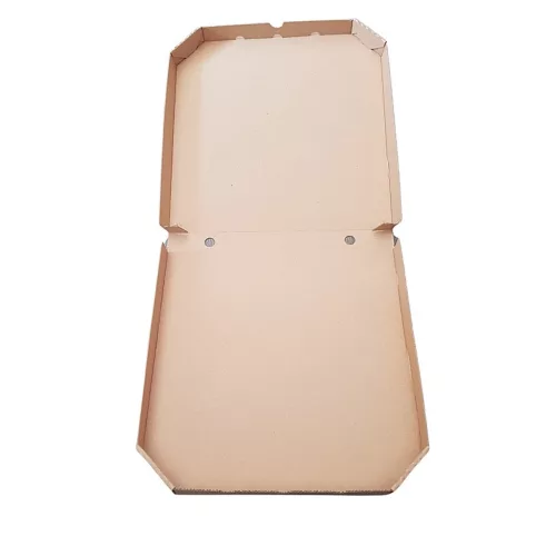Pizza doboz 320x320x30mm, síkkimetszett hullámkarton