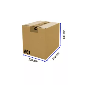 A61 doboz 150x120x130mm TF kartondoboz