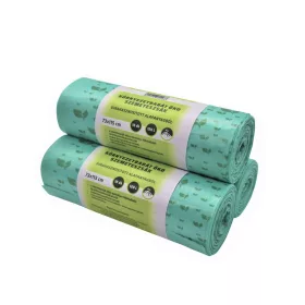   ÖKO szemetes zsák zöld 730x1150mm 10 db/tekercs, 120 liter