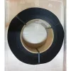 Pántoló szalag 16x0,7/200x190mm, fekete PP