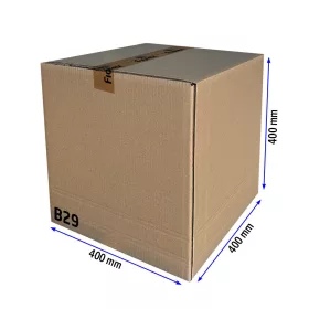 B29 Kartondoboz 400x400x400mm, 5 rétegű kartondoboz