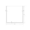 Vákuumtasak 250x250mm - 70 mikron