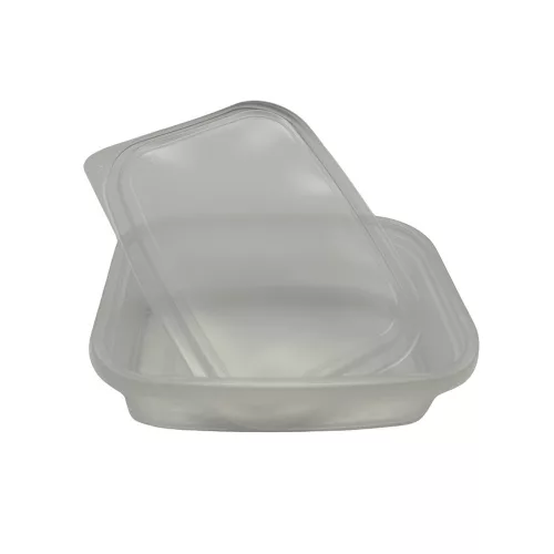 Svédtál, 0,7 literes, áttetsző (tető nélkül)