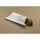 Papírtasak oldalredős papírtasak, pékáru tasak - 65x25x15mm / 35g, fehér
