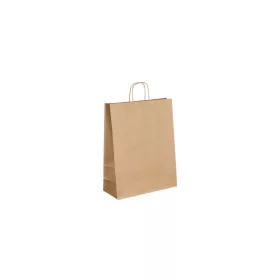 Ajándéktasak, 35X14X40 cm, VIQUEL, barna - 50 db