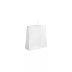 Ajándéktasak, 35X14X40 cm, VIQUEL, fehér - 50 db