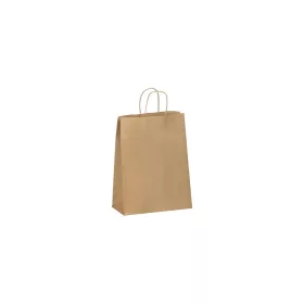 Ajándéktasak, 22X10X30,5 cm, VIQUEL, barna - 50 db
