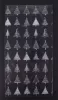 Celofán tasak, BOPP, 300x450 mm, karácsonyi mintás - 10 db