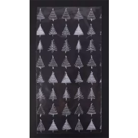   Celofán tasak, BOPP, 300x450 mm, karácsonyi mintás - 10 db