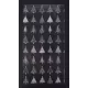 Celofán tasak, BOPP, 300x450 mm, karácsonyi mintás - 10 db