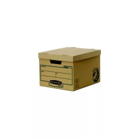   Archiválókonténer, karton, standard, "BANKERS BOX® EARTH SERIES by FELLOWES®" - 10db