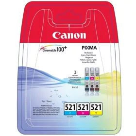   CLI-521KIT Tintapatron multipack Pixma iP3600, 4600 nyomtatókhoz, CANON, c+m+y, 3*9ml - 3db