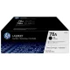 CE278AD Lézertoner LaserJet P1566, P1606 nyomtatókhoz, HP 78A, fekete, 2*2,1k - 2db