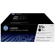 CE285AD Lézertoner LaserJet P1102 nyomtatóhoz, HP 85A, fekete, 2*1,6k - 2db